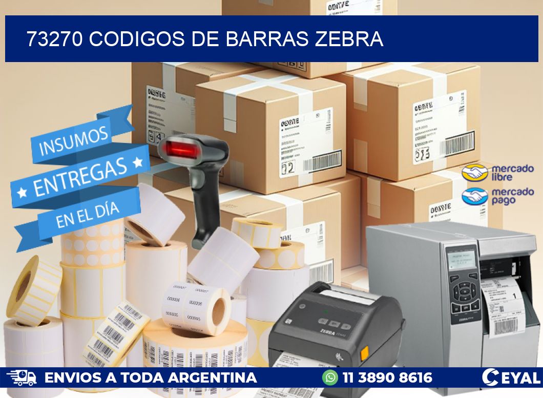 73270 codigos de barras zebra