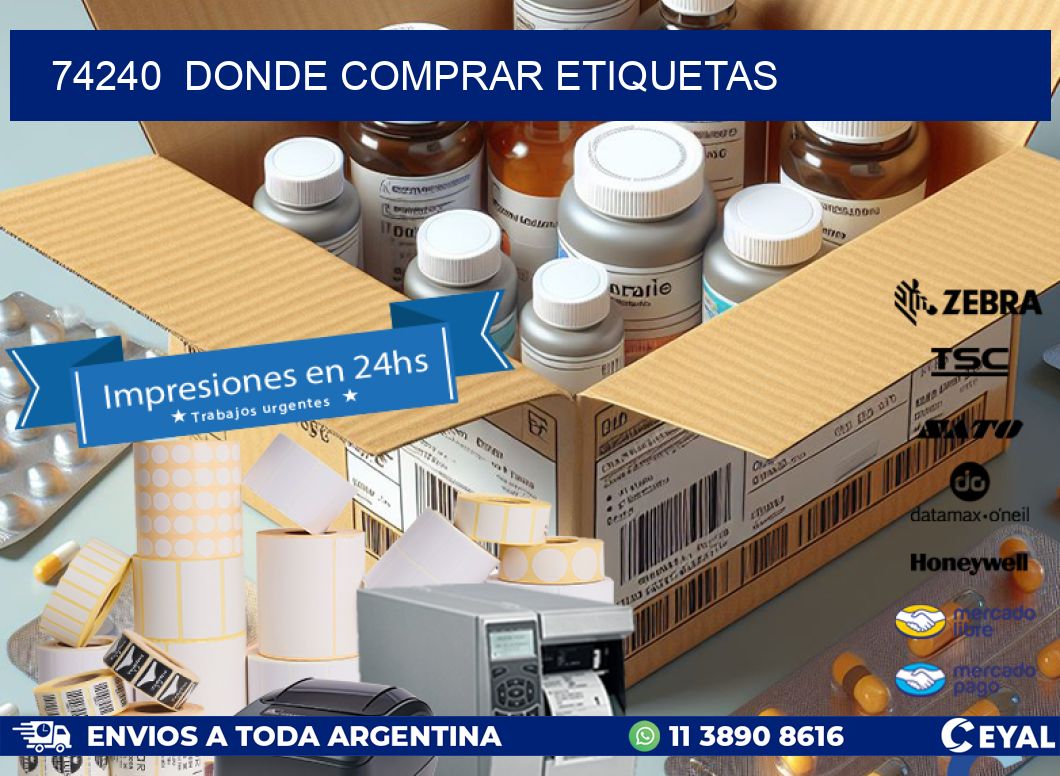 74240  donde comprar etiquetas