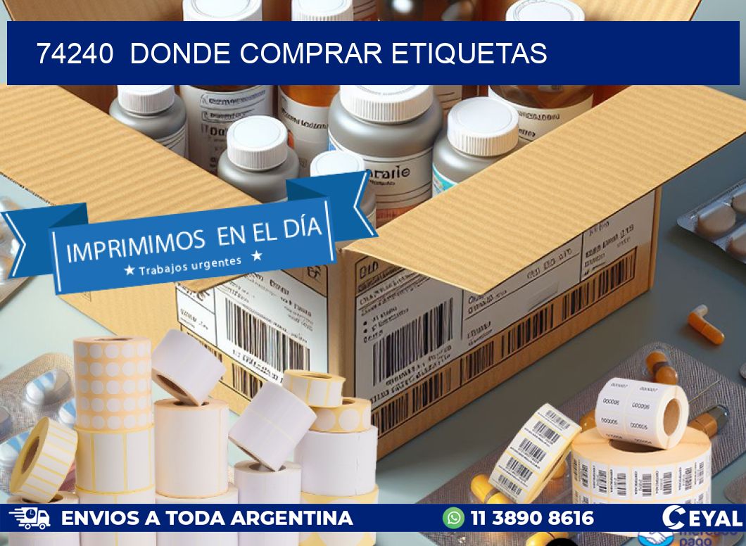 74240  donde comprar etiquetas