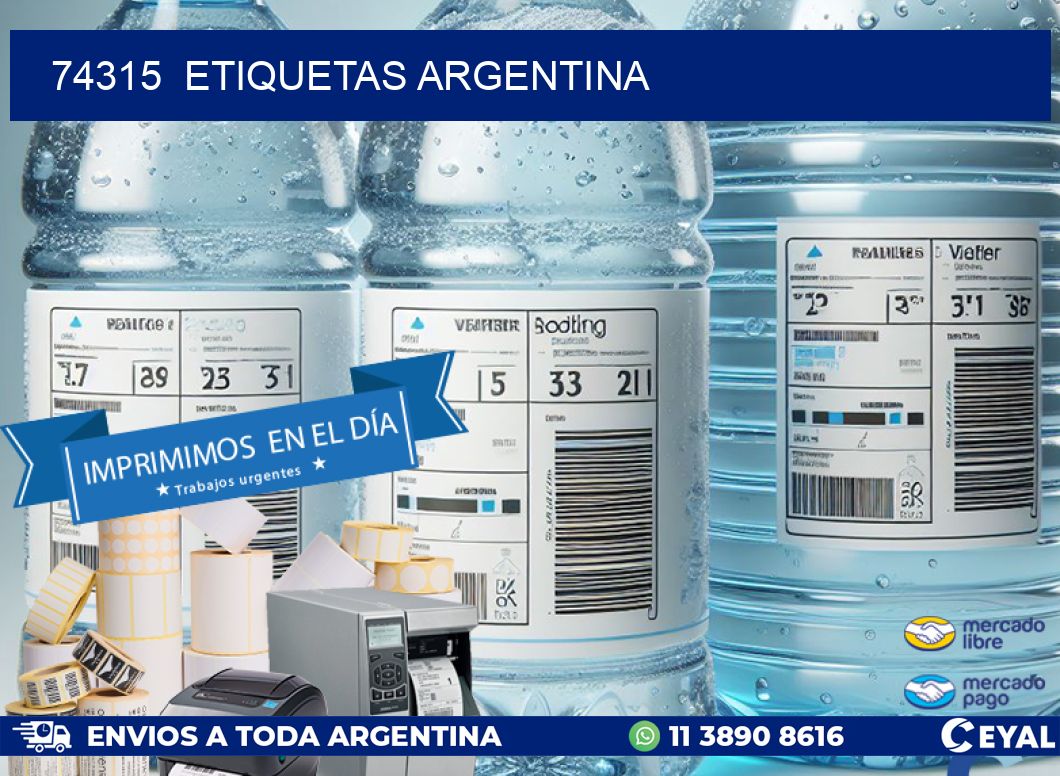 74315  etiquetas argentina