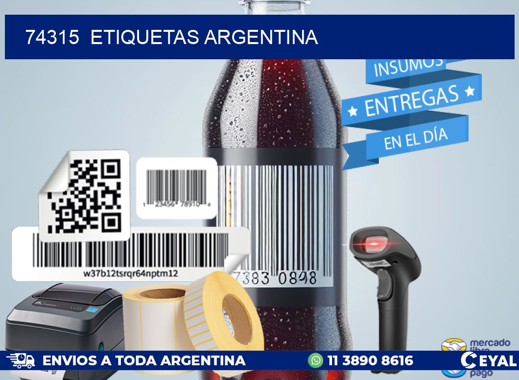 74315  etiquetas argentina
