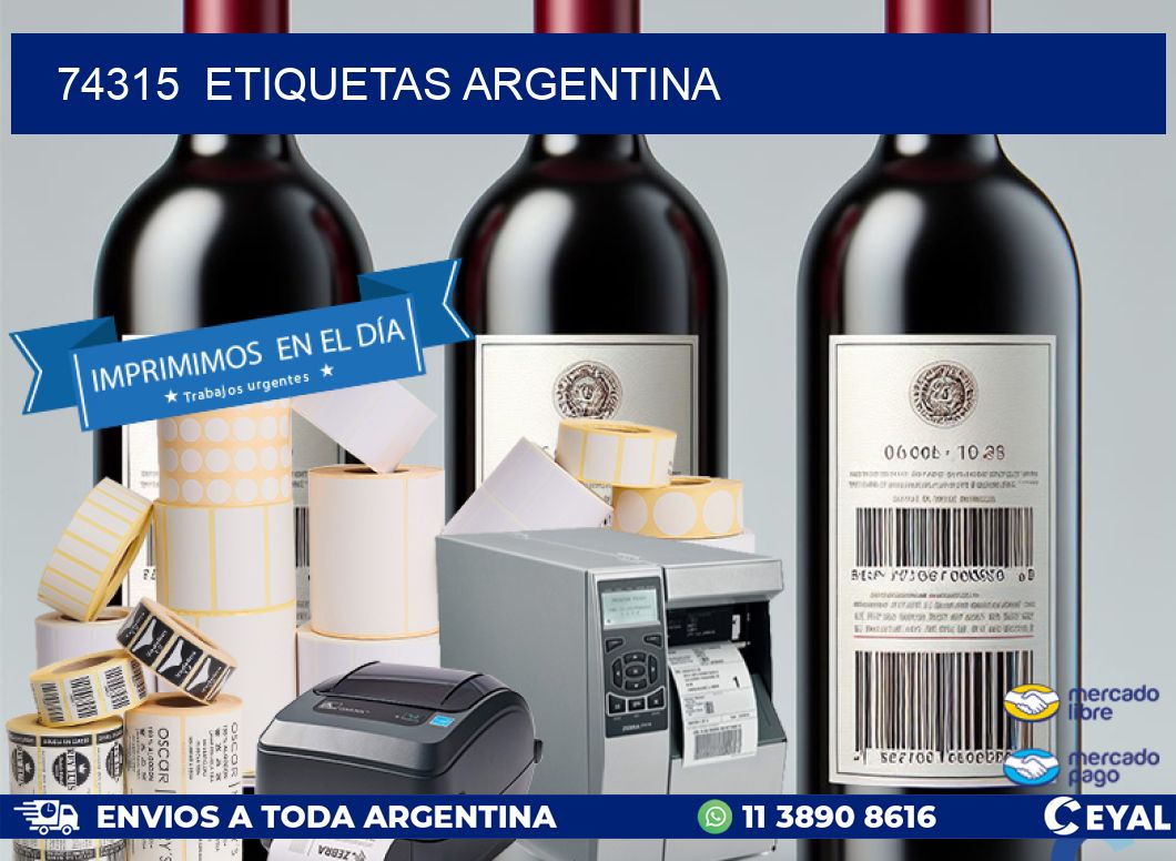 74315  etiquetas argentina