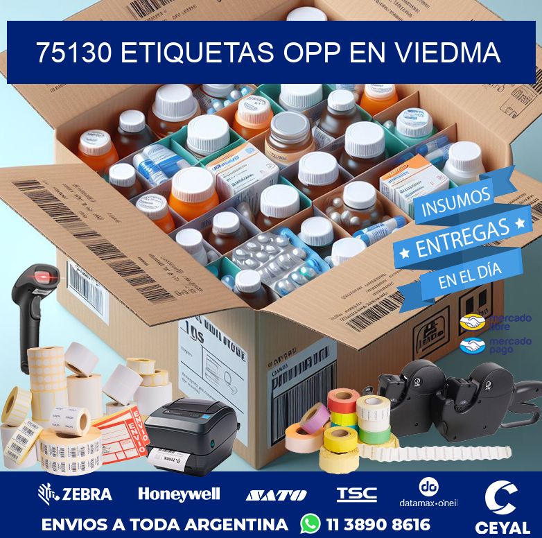 75130 ETIQUETAS OPP EN VIEDMA