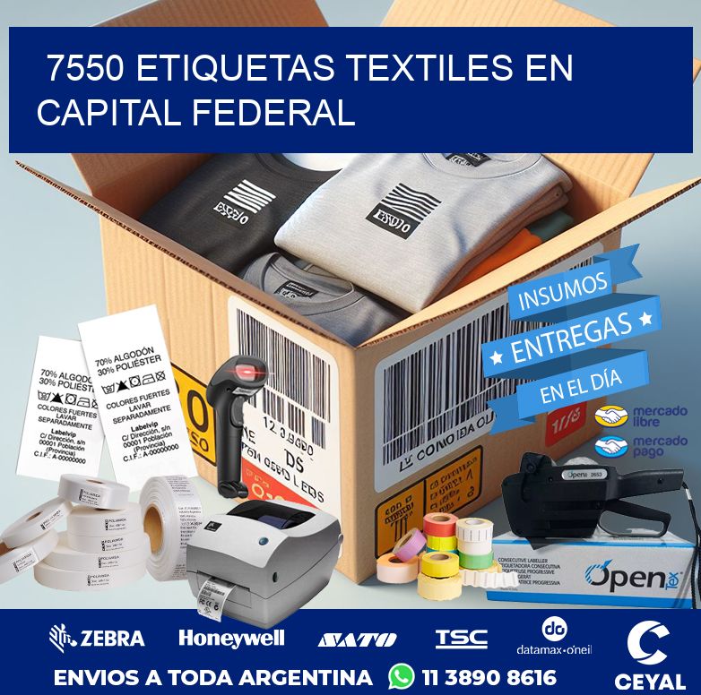 7550 ETIQUETAS TEXTILES EN CAPITAL FEDERAL