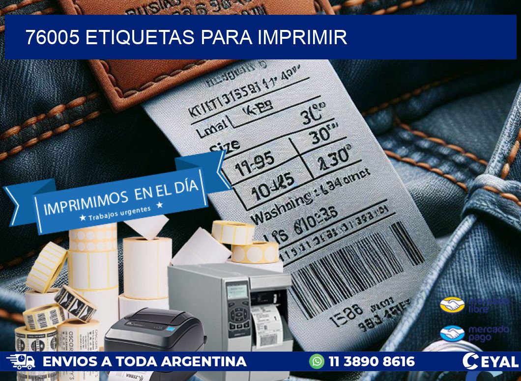 76005 etiquetas para imprimir