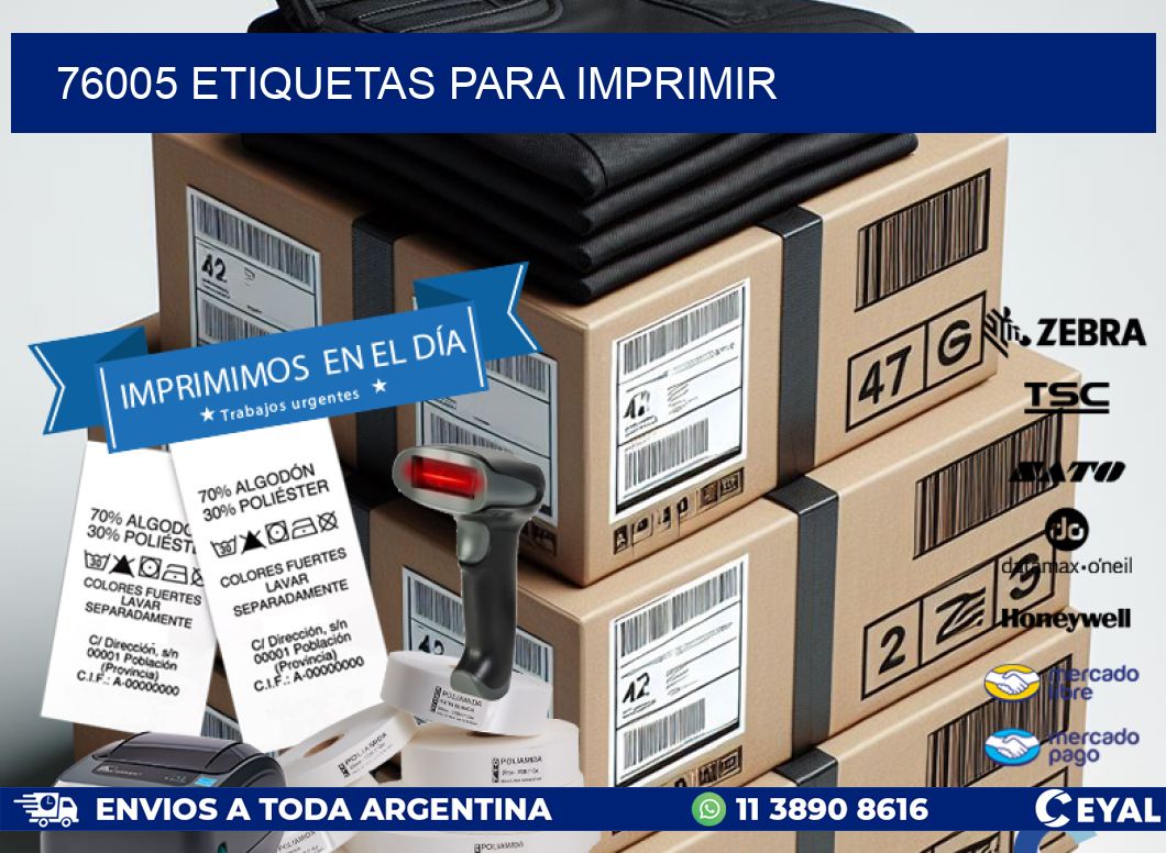 76005 etiquetas para imprimir