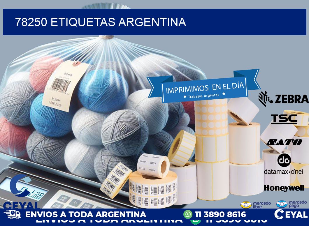 78250 ETIQUETAS ARGENTINA