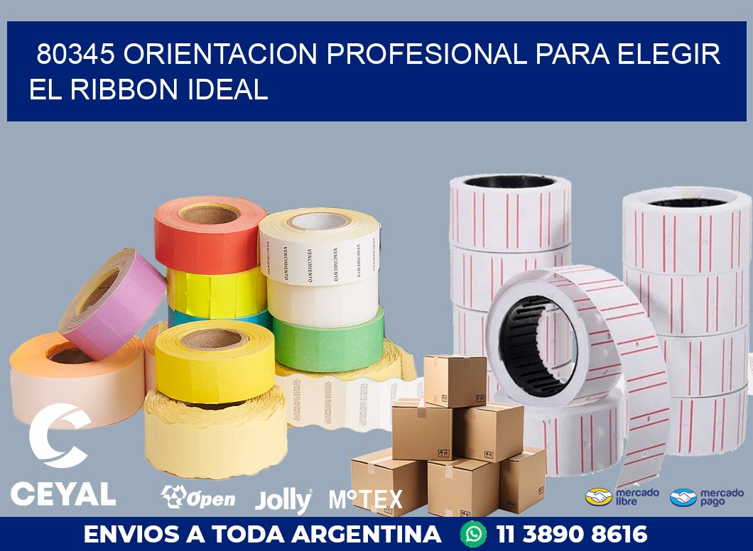 80345 ORIENTACION PROFESIONAL PARA ELEGIR EL RIBBON IDEAL