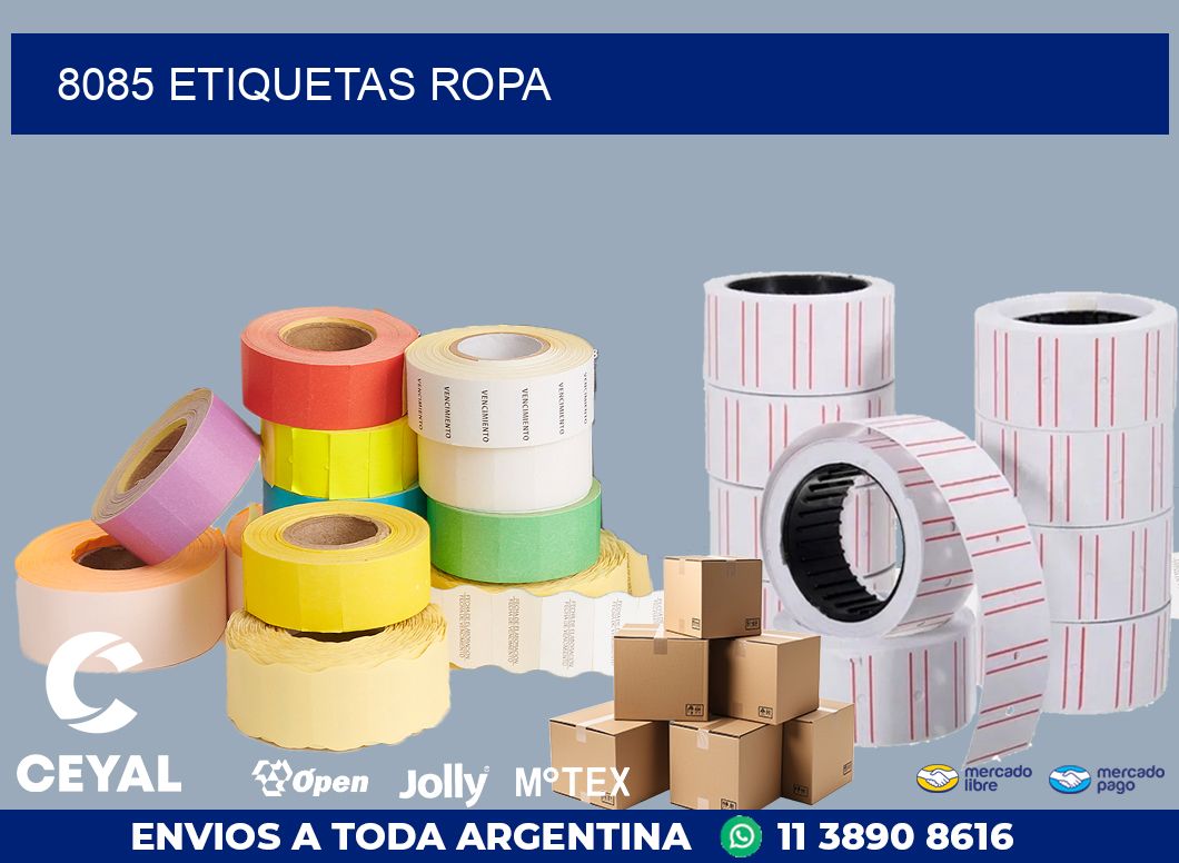 8085 ETIQUETAS ROPA