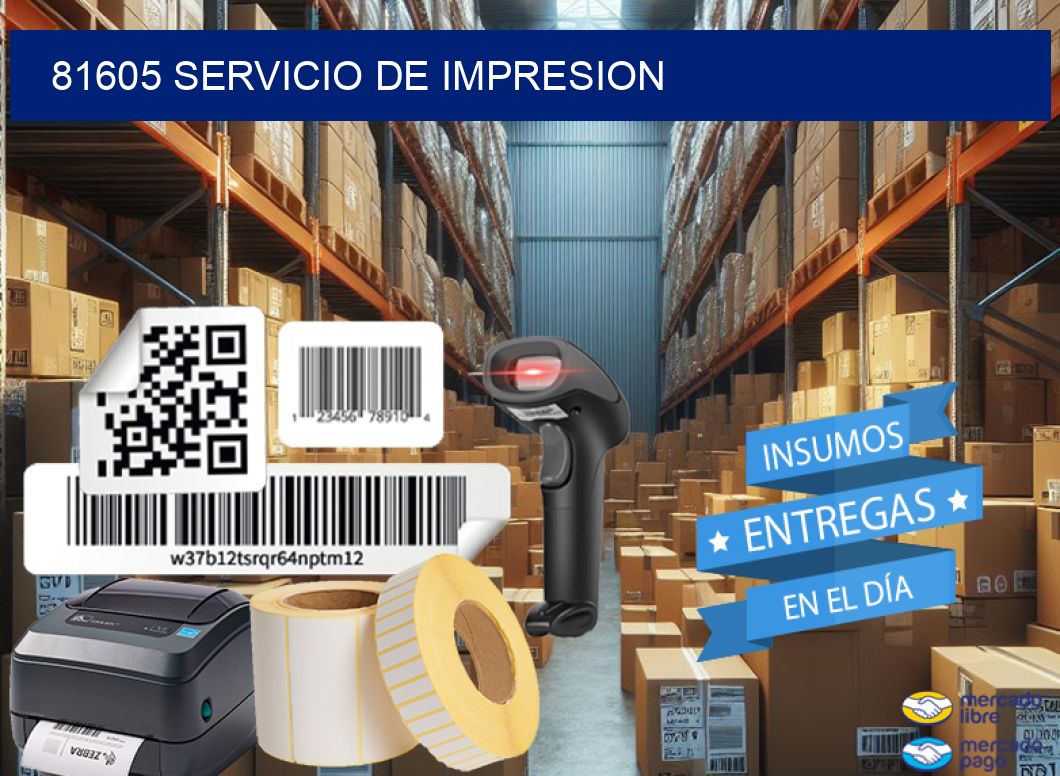 81605 SERVICIO DE IMPRESION