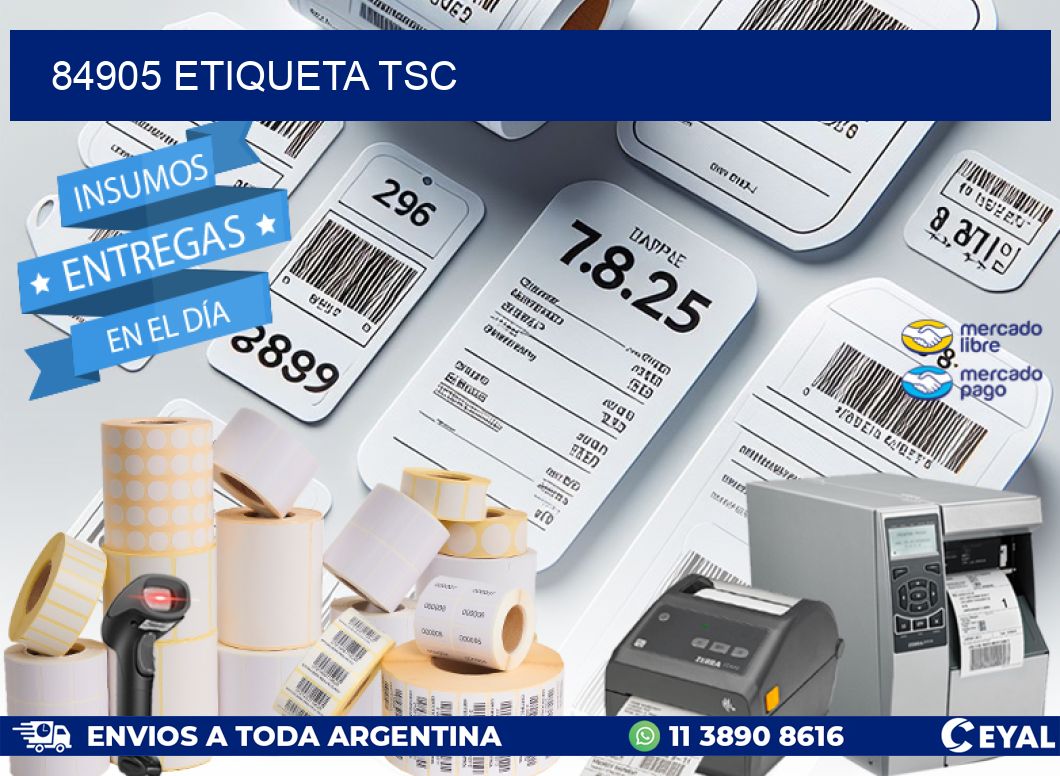 84905 etiqueta tsc