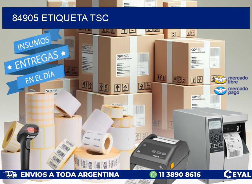84905 etiqueta tsc