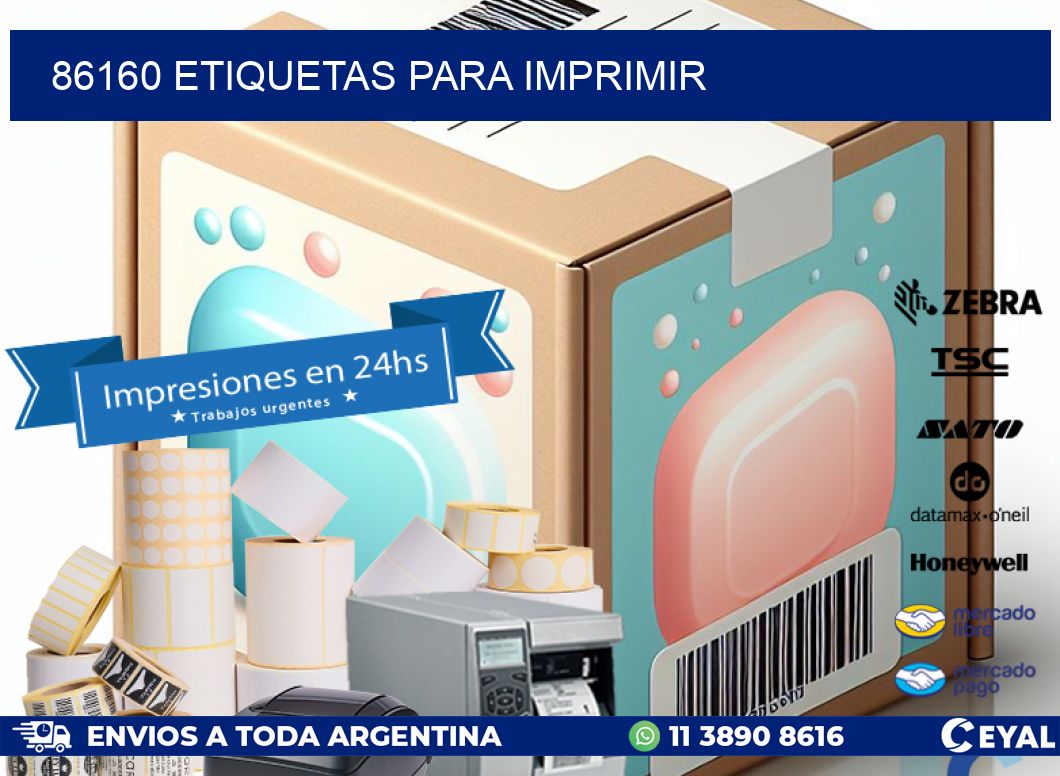 86160 etiquetas para imprimir