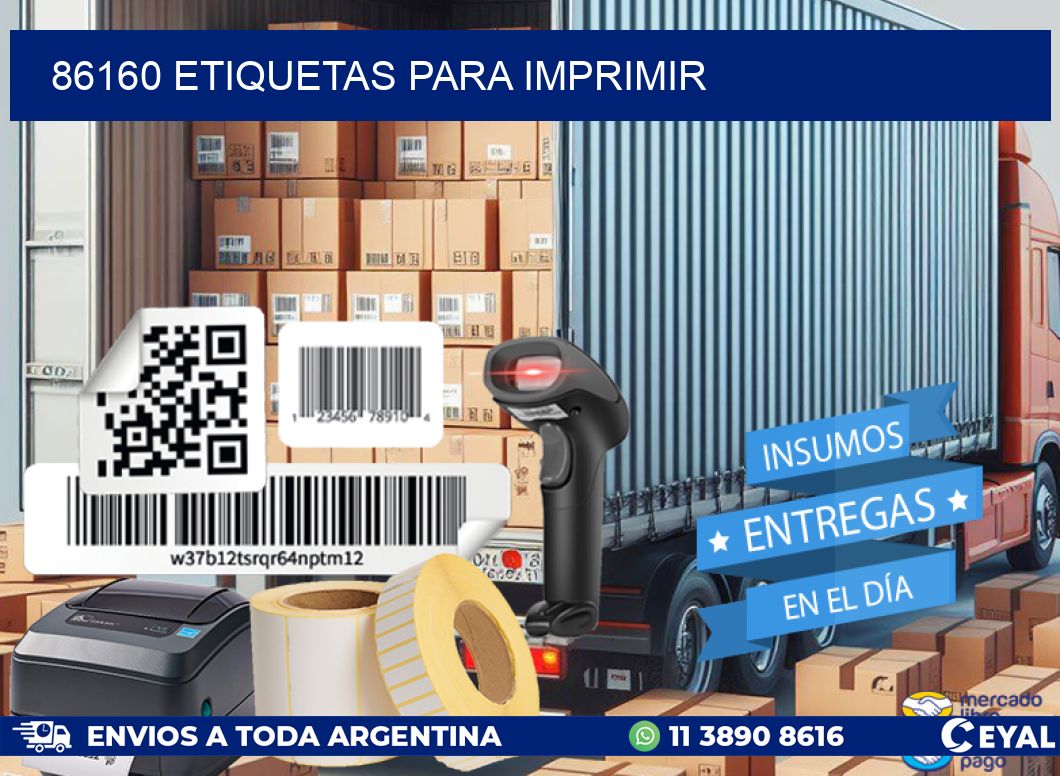 86160 etiquetas para imprimir