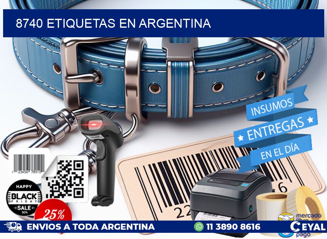 8740 etiquetas en argentina