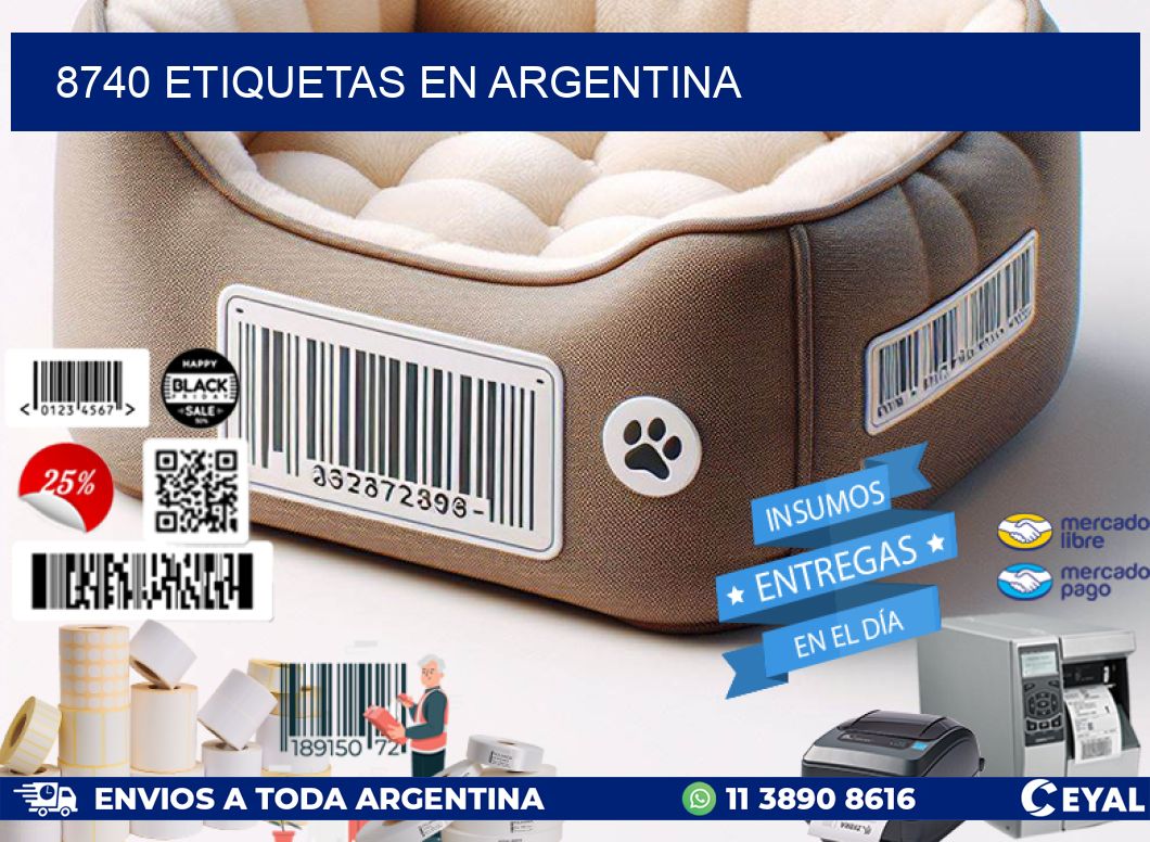 8740 etiquetas en argentina