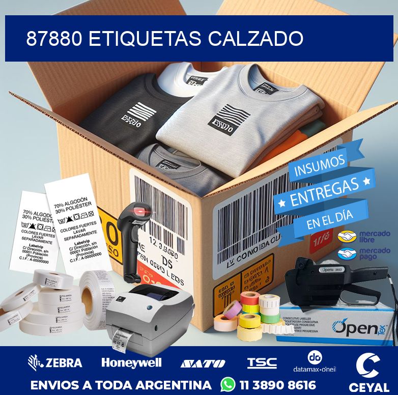 87880 ETIQUETAS CALZADO