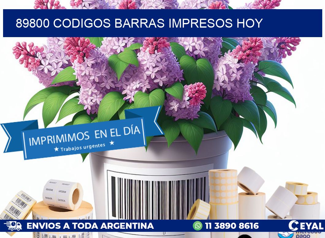 89800 codigos barras impresos hoy