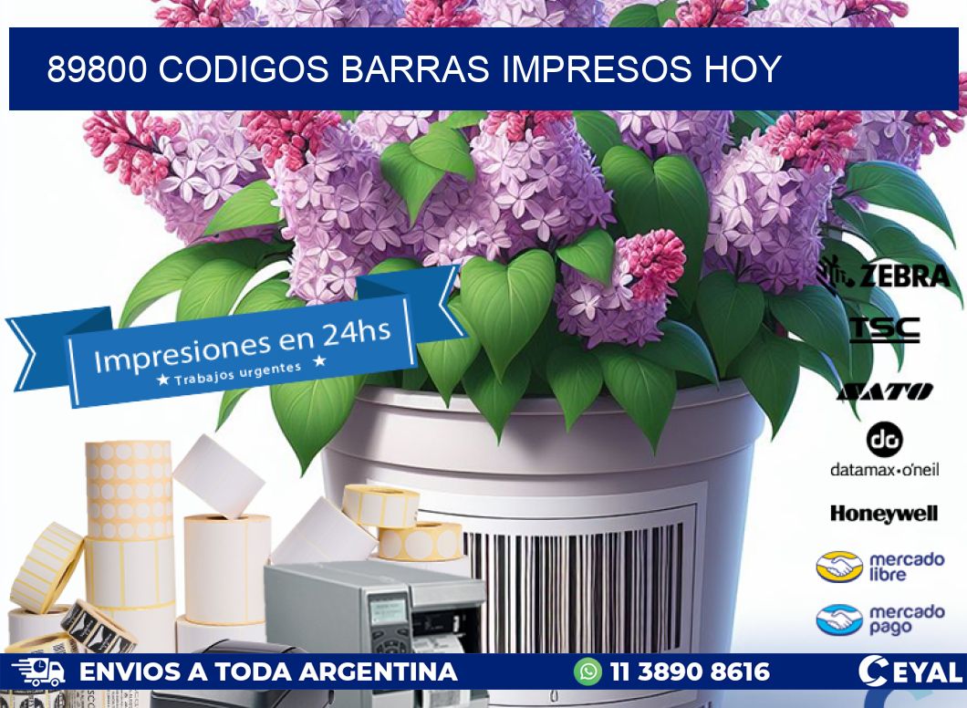 89800 codigos barras impresos hoy