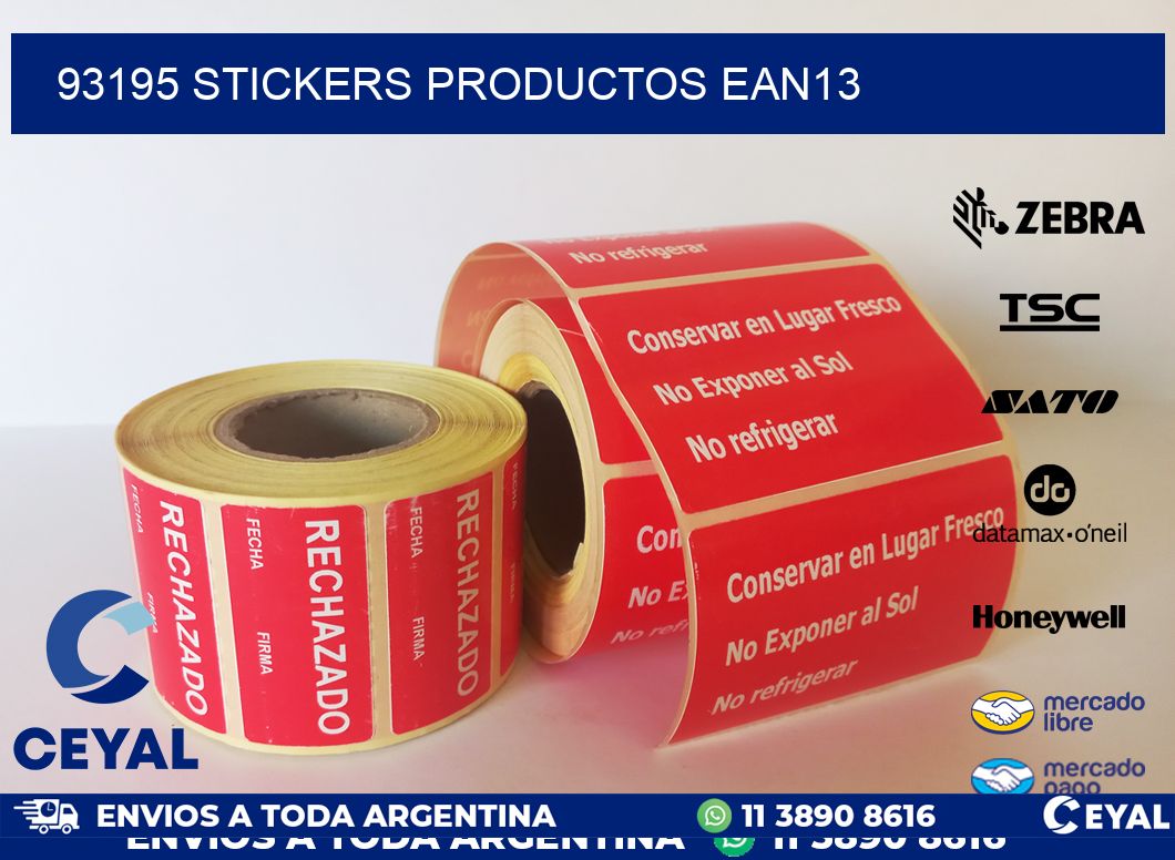 93195 stickers productos ean13