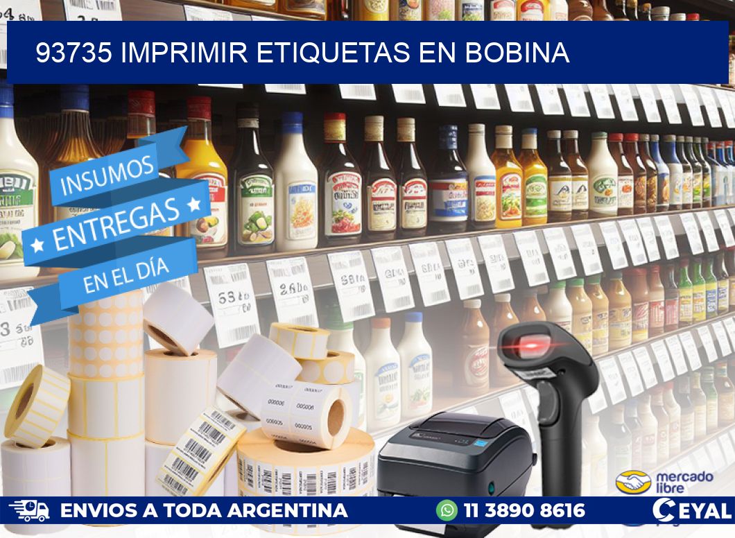 93735 imprimir etiquetas en bobina