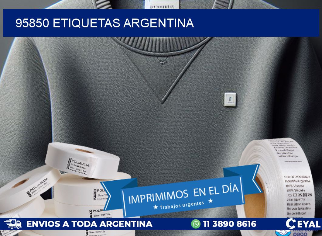 95850 ETIQUETAS ARGENTINA