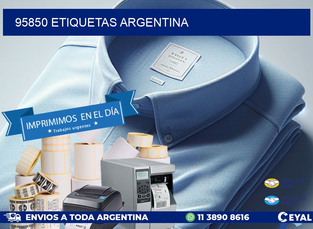 95850 ETIQUETAS ARGENTINA