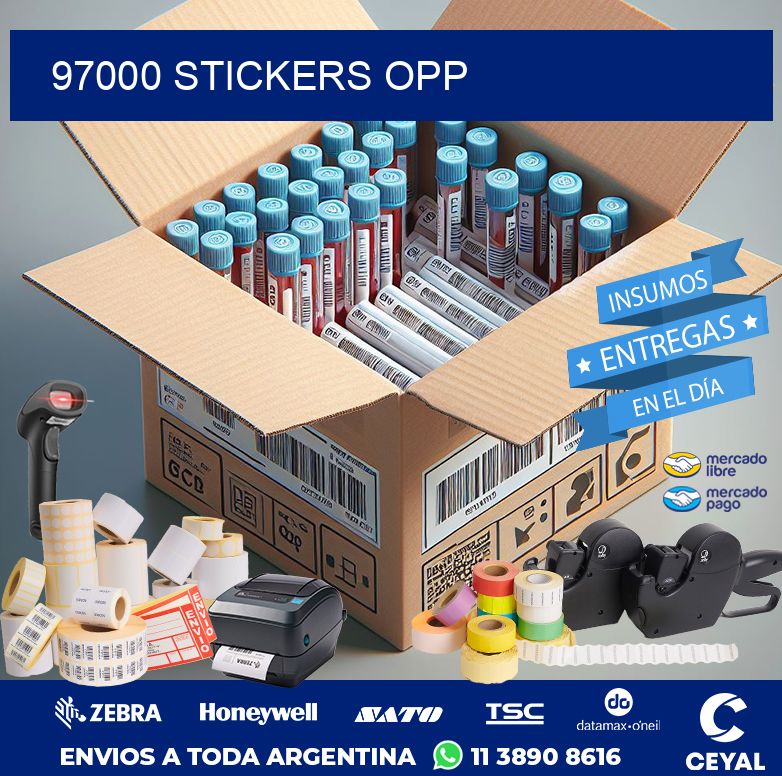 97000 STICKERS OPP