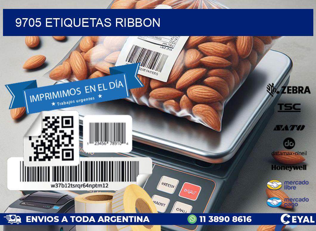 9705 ETIQUETAS RIBBON