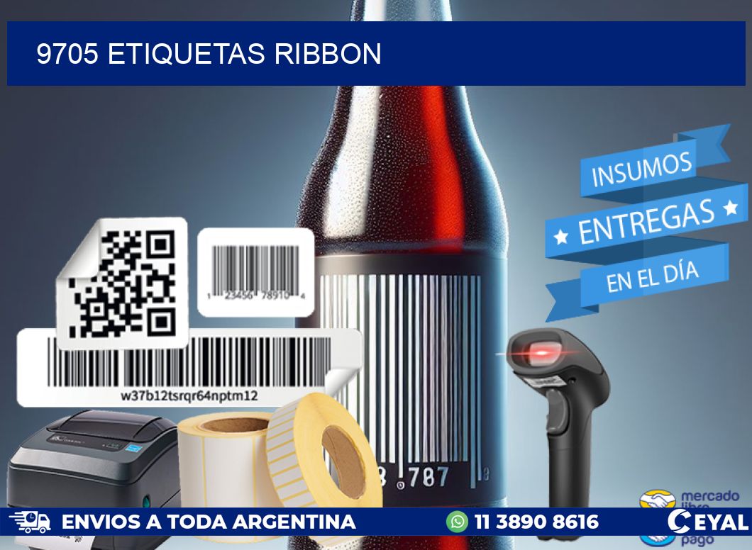 9705 ETIQUETAS RIBBON