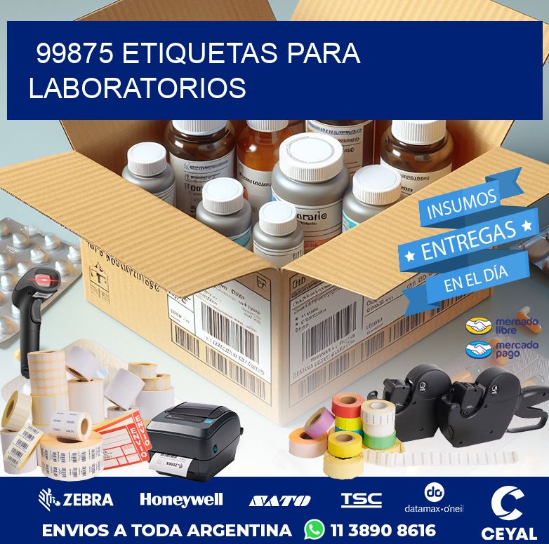 99875 ETIQUETAS PARA LABORATORIOS