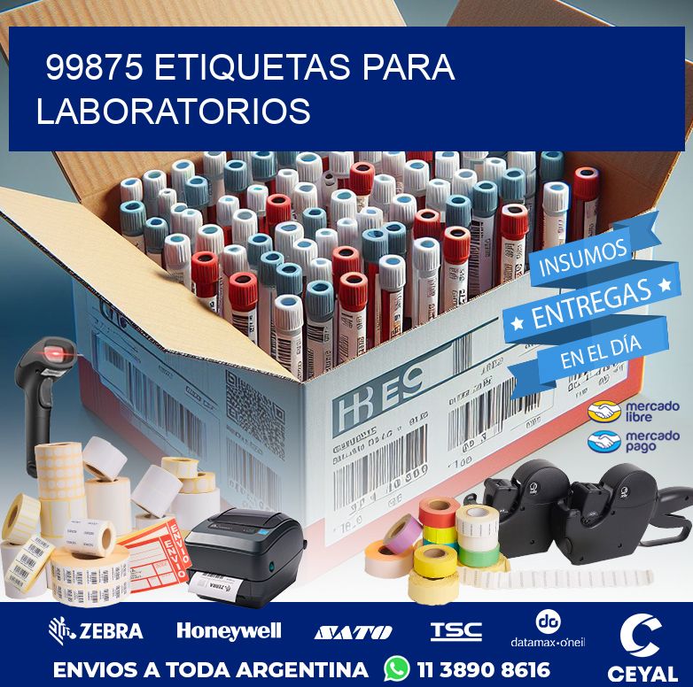99875 ETIQUETAS PARA LABORATORIOS