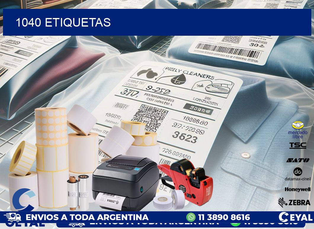 1040 ETIQUETAS