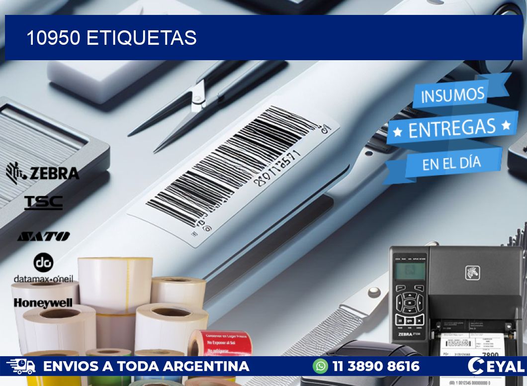10950 ETIQUETAS