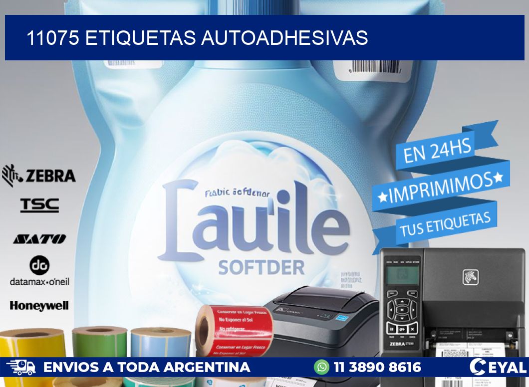 11075 ETIQUETAS AUTOADHESIVAS