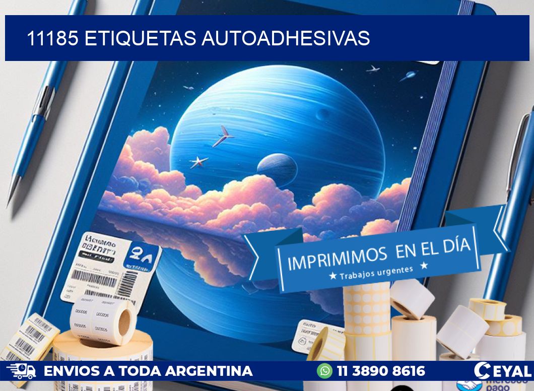11185 ETIQUETAS AUTOADHESIVAS