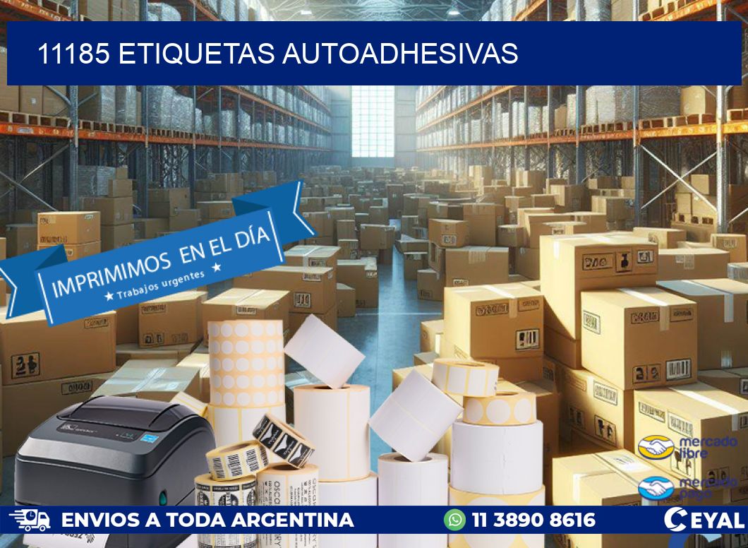 11185 ETIQUETAS AUTOADHESIVAS