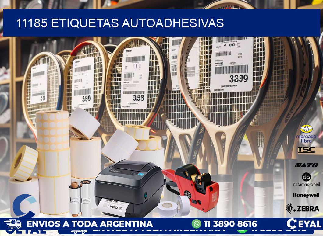 11185 ETIQUETAS AUTOADHESIVAS