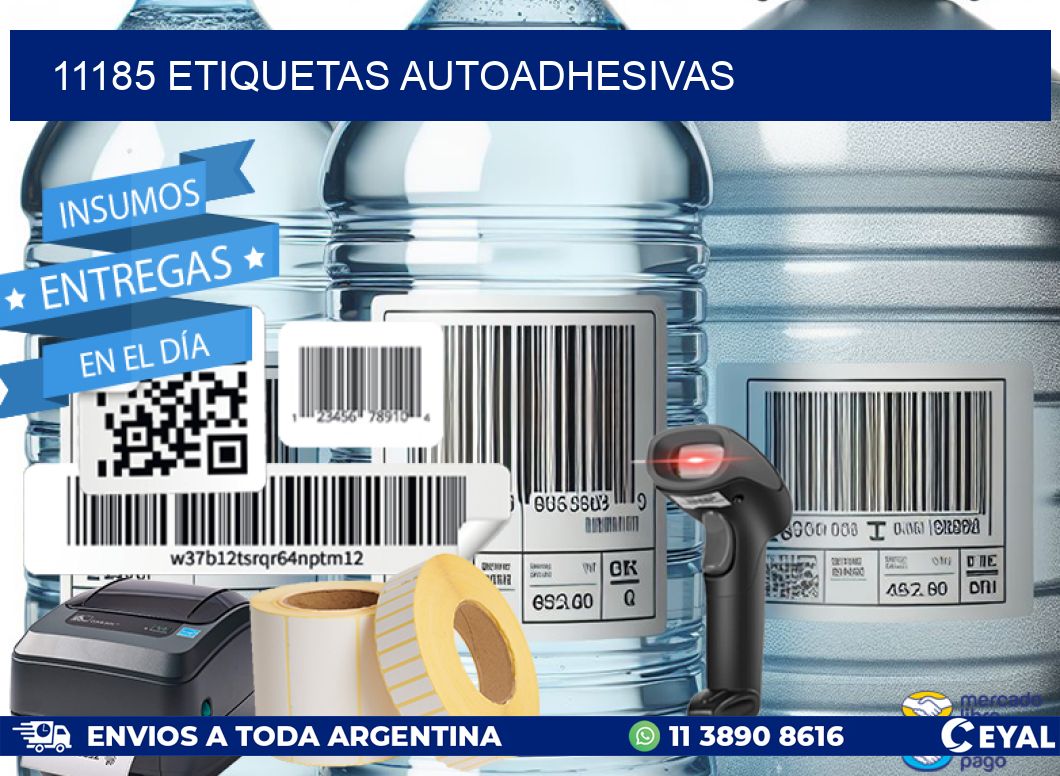 11185 ETIQUETAS AUTOADHESIVAS