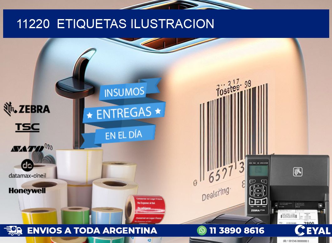 11220  ETIQUETAS ILUSTRACION
