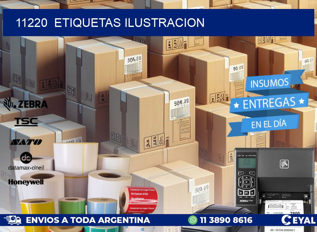 11220  ETIQUETAS ILUSTRACION