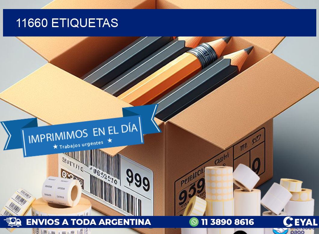 11660 ETIQUETAS