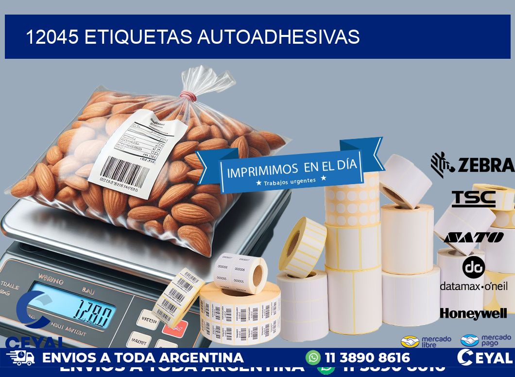 12045 ETIQUETAS AUTOADHESIVAS