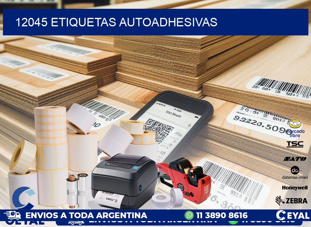 12045 ETIQUETAS AUTOADHESIVAS