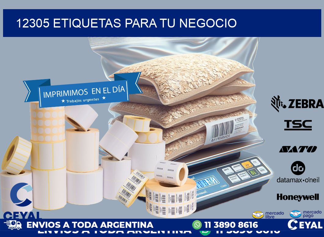 12305 ETIQUETAS PARA TU NEGOCIO