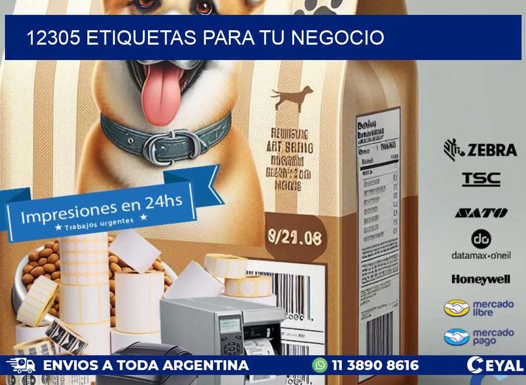 12305 ETIQUETAS PARA TU NEGOCIO
