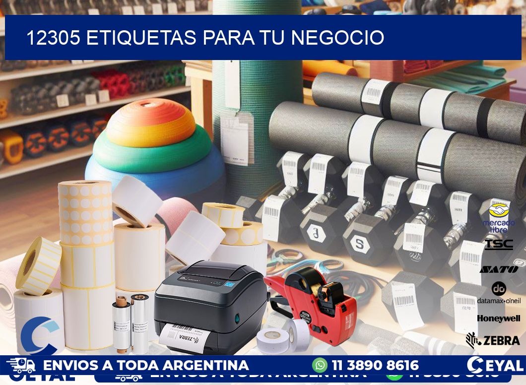 12305 ETIQUETAS PARA TU NEGOCIO