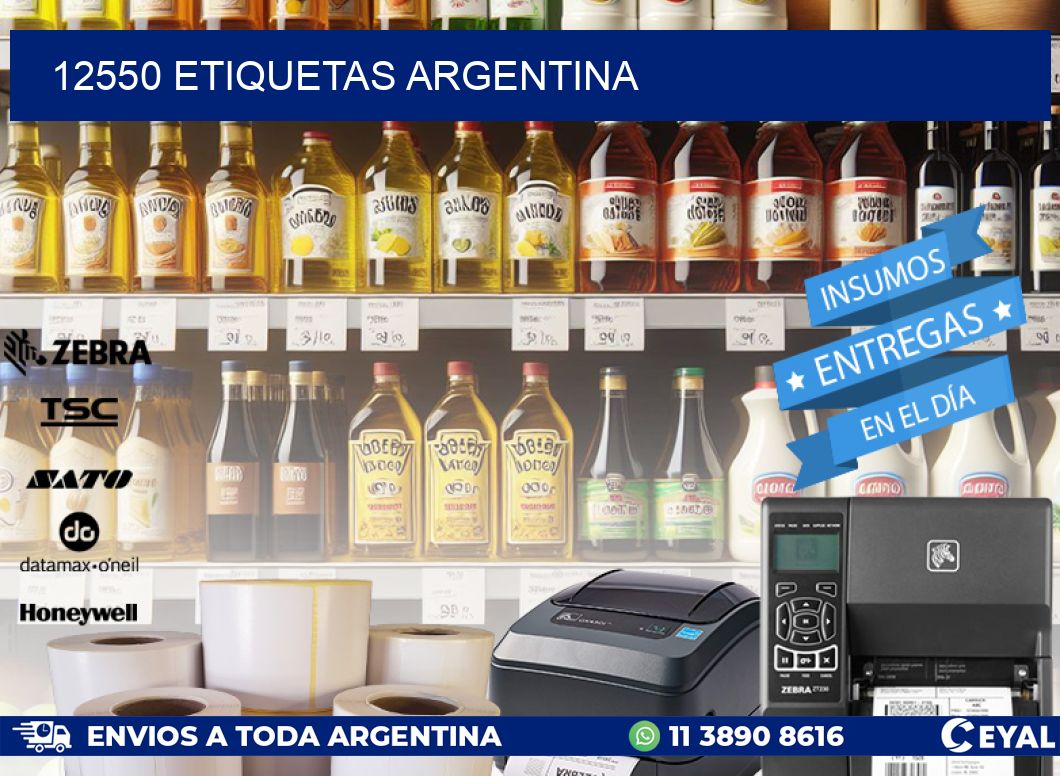 12550 ETIQUETAS ARGENTINA