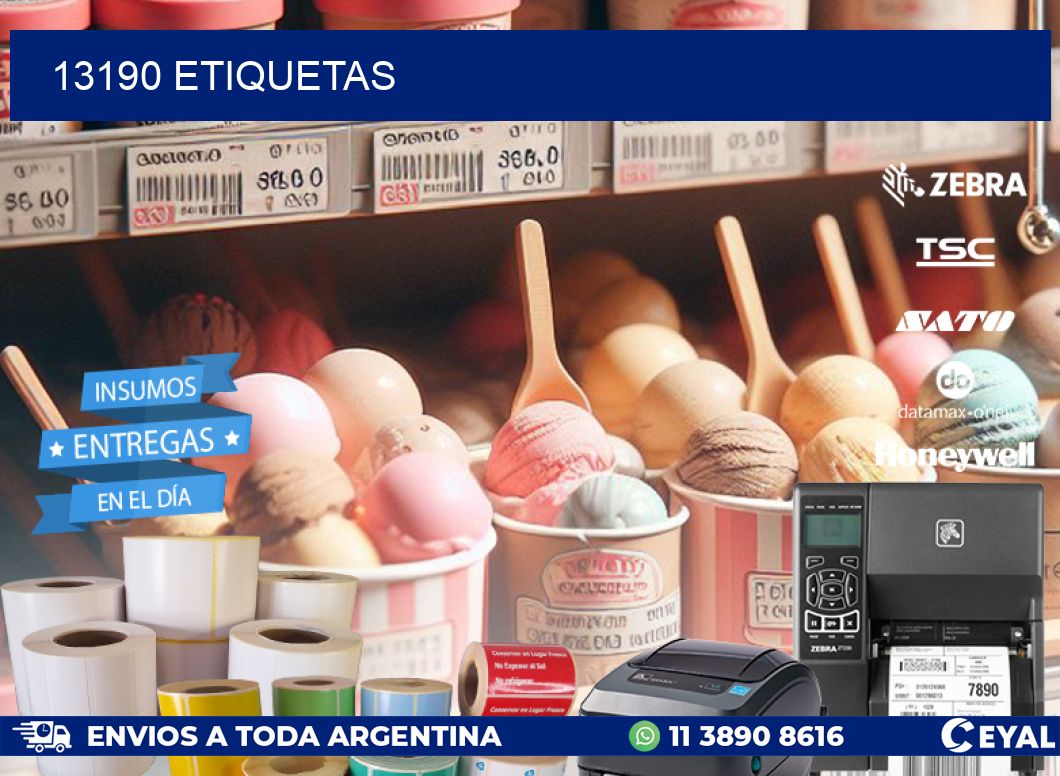 13190 ETIQUETAS