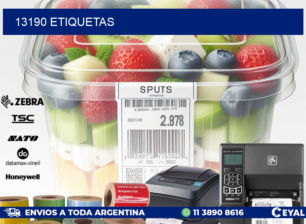 13190 ETIQUETAS